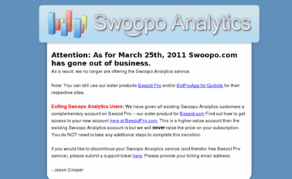 swoopoanalytics.com