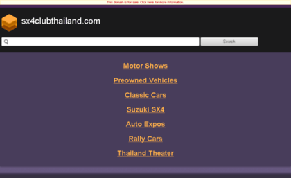sx4clubthailand.com