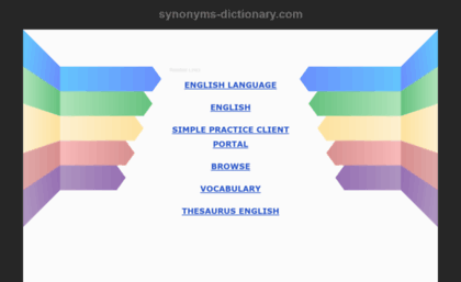 synonyms-dictionary.com