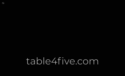 table4five.com