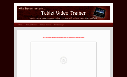 tabletvideotrainer.com