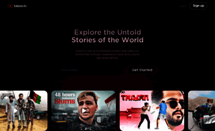 Taboo.tv website.