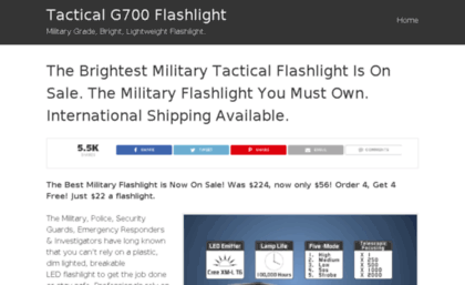 tacticalg700flashlight.com