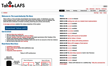 tahoe-lafs.org