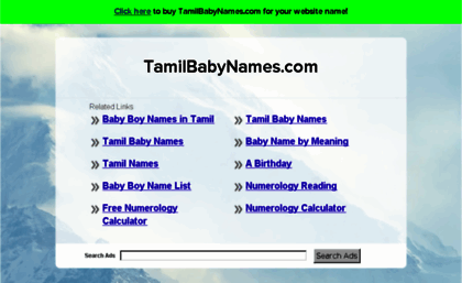 tamilbabynames.com