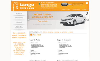 tangorentacar.com