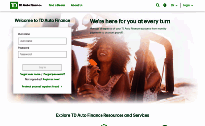 tdautofinance.com