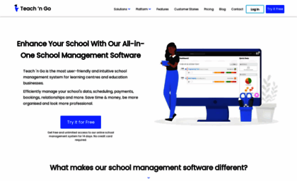Teach 'n Go - Modern School Management Software