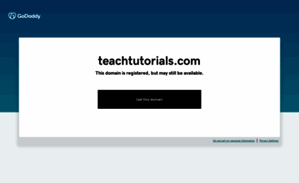 teachtutorials.com