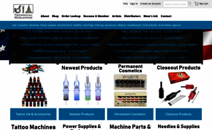 technicaltattoosupply.com