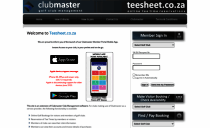 teesheet.co.za