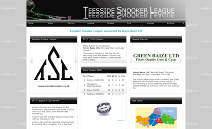 teessidesnooker.co.uk