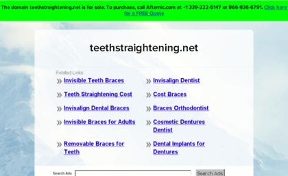 teethstraightening.net