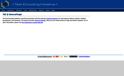tei.sourceforge.net