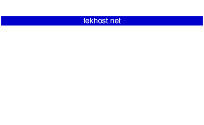 tekhost.net