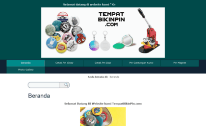 tempatbikinpin.com