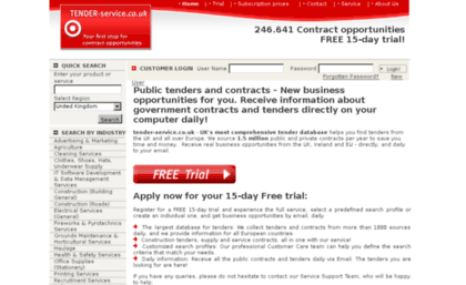 tender-service.co.uk