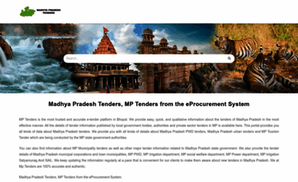 tendersinmadhyapradesh.com