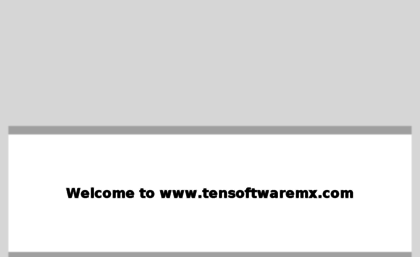 tensoftwaremx.com