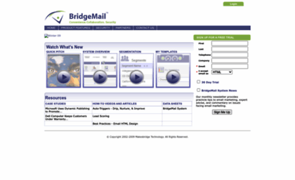 test.bridgemailsystem.com