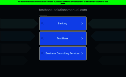 testbank-solutionsmanual.com