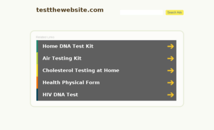 testthewebsite.com