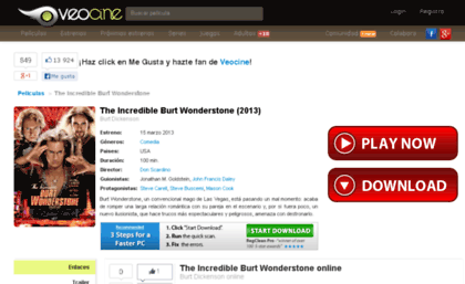 the-incredible-burt-wonderstone.veocine.es