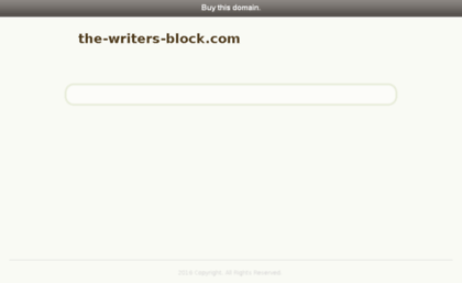 the-writers-block.com