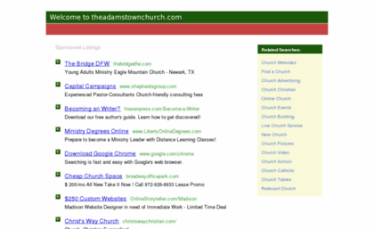 theadamstownchurch.com