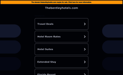 thebentleyhotels.com