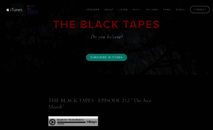 theblacktapespodcast.com