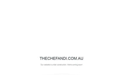 thechefandi.com.au