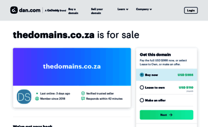 thedomains.co.za