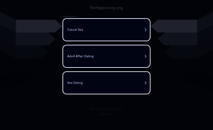 Thefappening.org website. Redirecting....