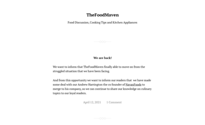 thefoodmaven.com