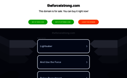 theforceistrong.com