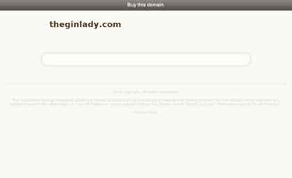 theginlady.com