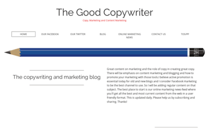 thegoodcopywriter.com