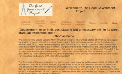 thegoodgovernmentproject.org
