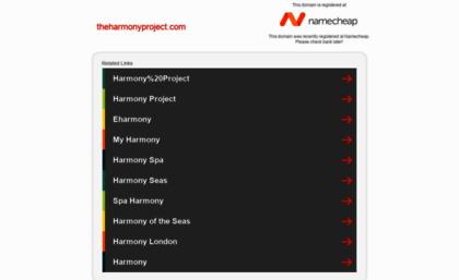 theharmonyproject.com