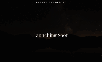 thehealthyreport.com