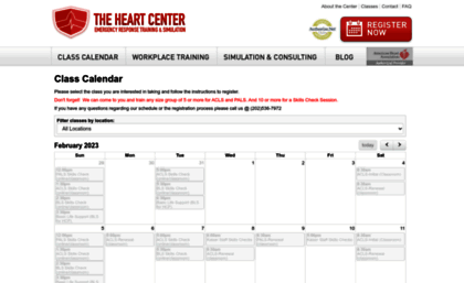 theheartcenter.enrollware.com