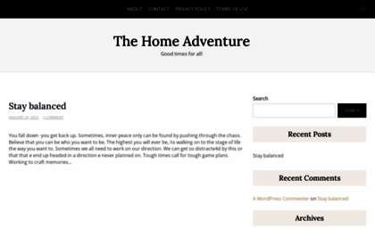 thehomeadventure.com