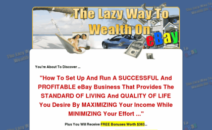 thelazywaytowealthonebay.com