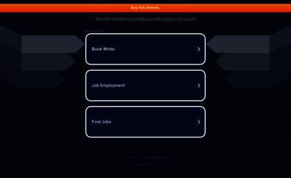 thelifeandtimesoftheworkingmum.com
