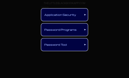 thelittleblackbookapp.com