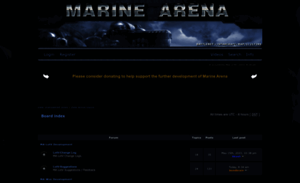 themarinearena.com