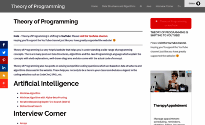 theoryofprogramming.com
