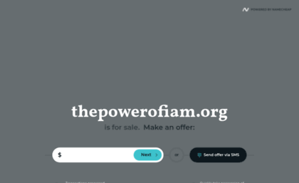 thepowerofiam.org
