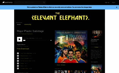 therelevantelephants.bandcamp.com